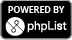 powered by phpList 3.3.9 - beeFree 2.0, &copy; phpList ltd